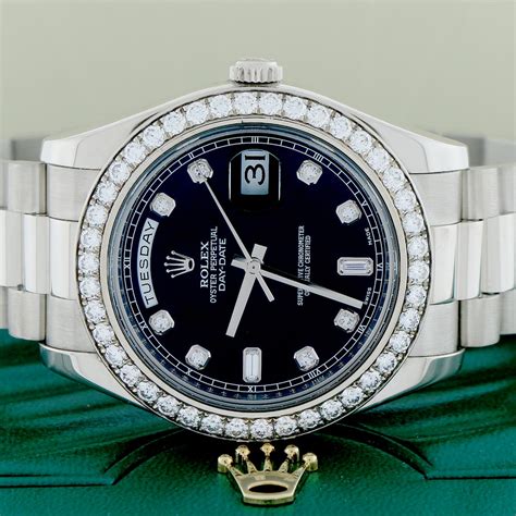 white gold rolex day date president|rolex presidential 41mm white gold.